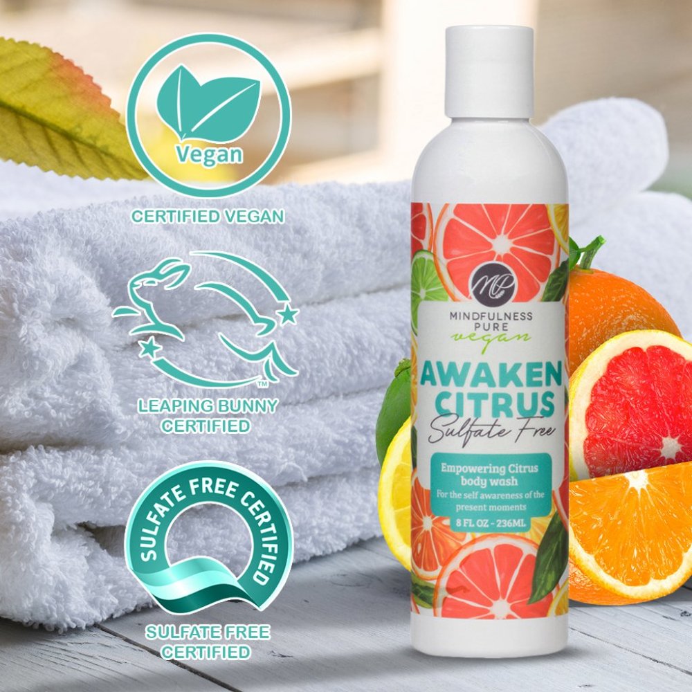 Lot of 2 New Natural Full Citrus Vegan Body Wash - Picture 6 of 7